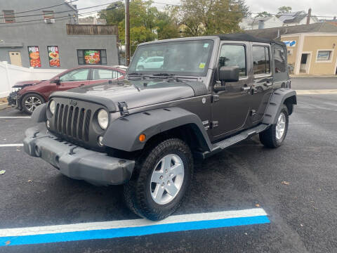 2014 Jeep Wrangler Unlimited for sale at Union Avenue Auto Sales in Hazlet NJ