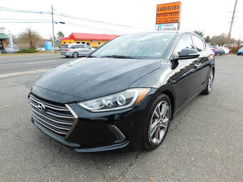 2017 Hyundai Elantra for sale at Cars 4 Less in Manassas VA