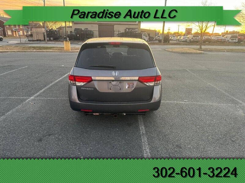 2014 Honda Odyssey for sale at Paradise Auto in Wilmington, DE