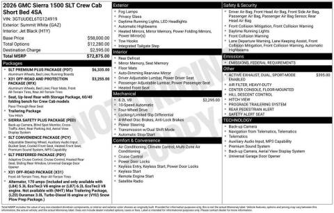 2026 GMC Sierra 1500