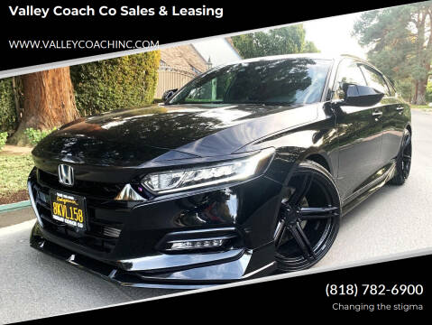 2019 Honda Accord for sale at Valley Coach Co Sales & Leasing in Van Nuys CA