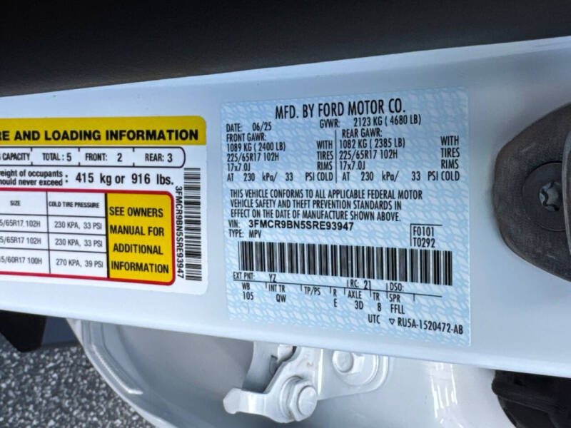 2025 Ford Bronco Sport Big Bend