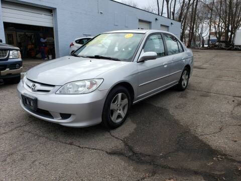 2005 Honda Civic for sale at Devaney Auto Sales & Service in East Providence RI