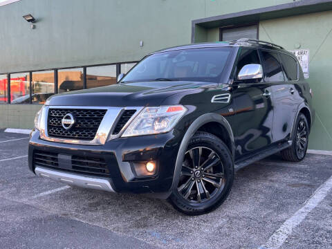 2017 Nissan Armada for sale at KARZILLA MOTORS in Oakland Park FL