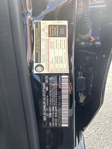 2012 Mercedes-Benz E-Class