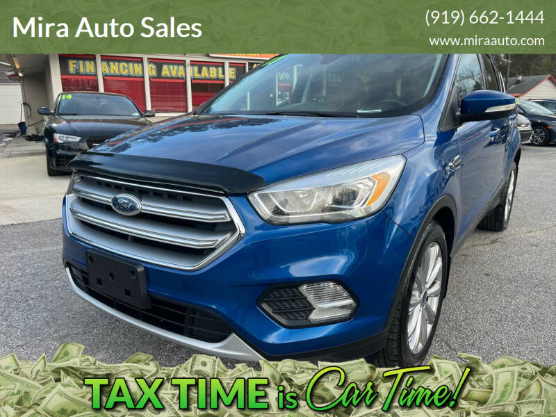 2017 Ford Escape for sale at Mira Auto Sales in Raleigh NC
