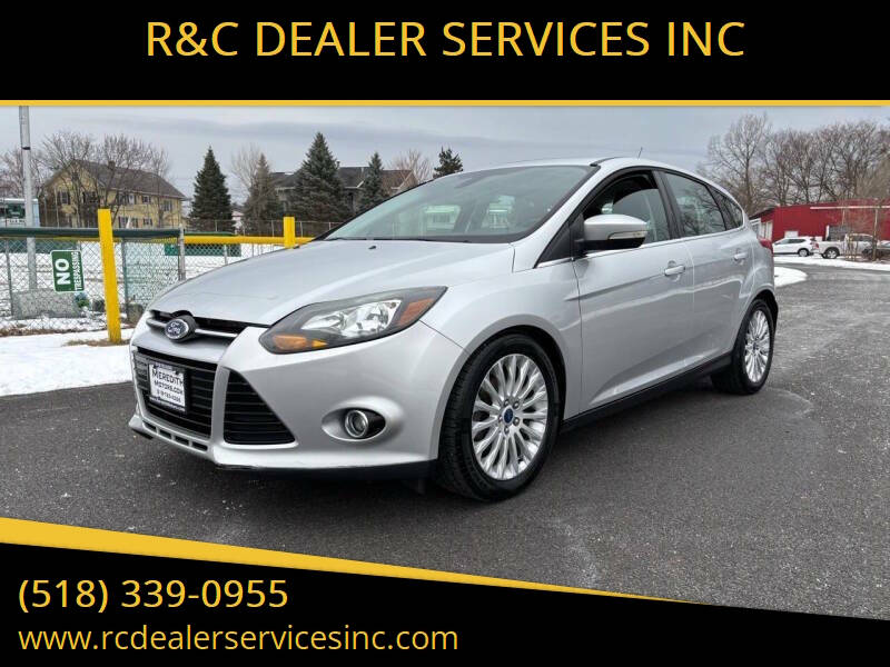 2012 Ford Focus for sale at R&C DEALER SERVICES INC in Cohoes NY