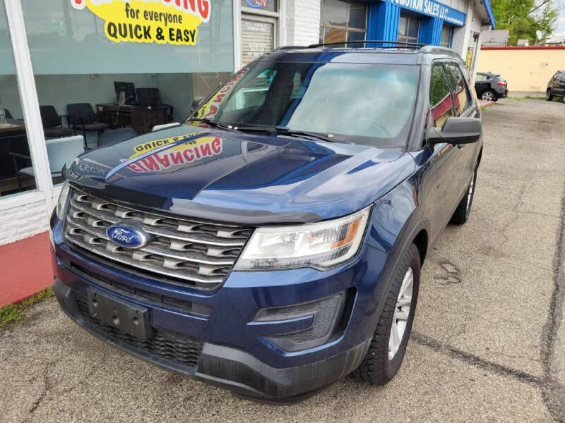 2016 Ford Explorer for sale at AutoMotion Sales in Franklin OH