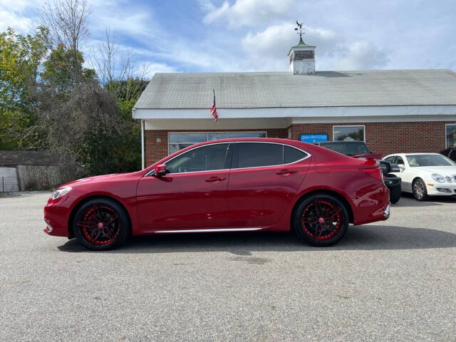 2018 Acura TLX for sale at Kinsman Auto Sales in North Andover, MA