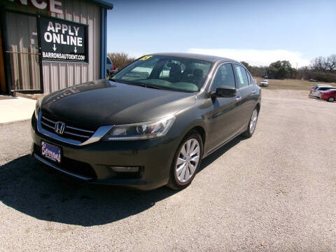 2015 Honda Accord for sale at Barron's Auto Brownwood in Brownwood TX