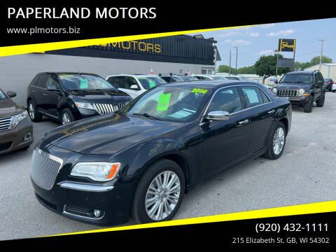 2014 Chrysler 300 for sale at PAPERLAND MOTORS in Green Bay WI