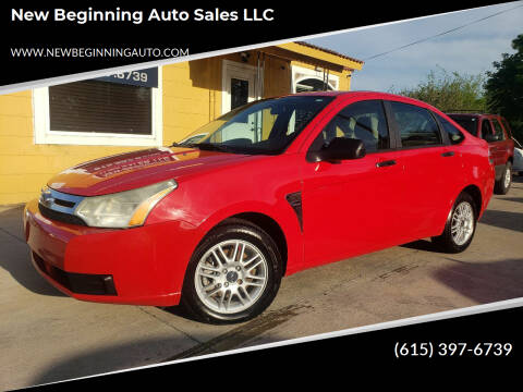 2008 Ford Focus for sale at New Beginning Auto Sales LLC in Lebanon TN