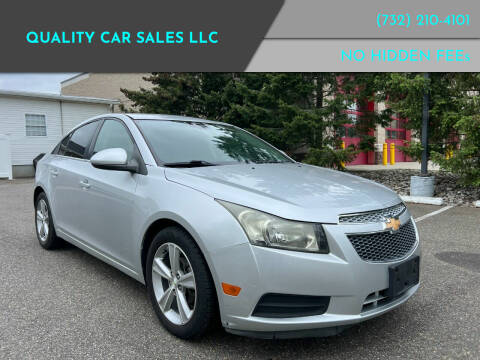 2013 Chevrolet Cruze for sale at Quality Car Sales LLC in South River NJ
