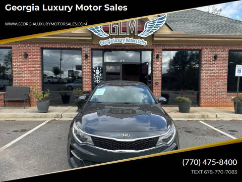 2016 Kia Optima for sale at Georgia Luxury Motor Sales in Cumming GA