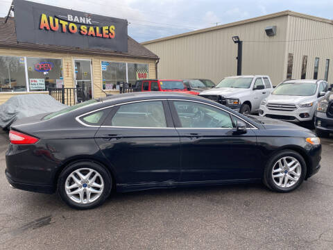 2013 Ford Fusion for sale at BANK AUTO SALES in Wayne MI