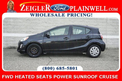 2016 Toyota Prius c for sale at Zeigler Ford of Plainwell - Zeigler Ford of Lowell in Lowell MI