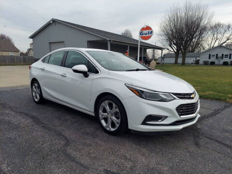 2016 Chevrolet Cruze for sale at CALDERONE CAR & TRUCK in Whiteland IN