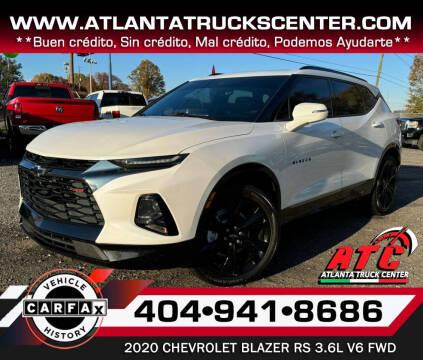 2020 Chevrolet Blazer for sale at ATLANTA TRUCK CENTER LLC in Doraville GA