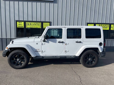 2016 Jeep Wrangler Unlimited for sale at Krantz Motor City in Watertown SD