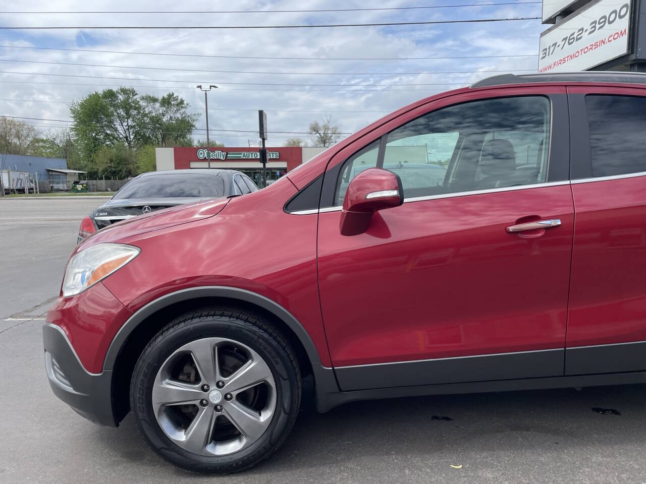Red 2014 Buick Encore Base Base 4dr Crossover 2