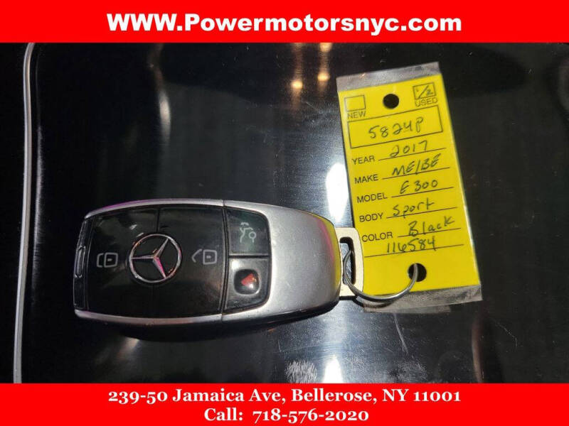 2017 Mercedes-Benz E-Class E 300 4MATIC