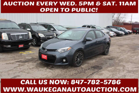 2014 Toyota Corolla for sale at Waukegan Auto Auction in Waukegan IL