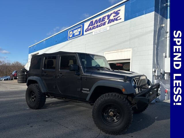 2016 Jeep Wrangler Unlimited for sale at Amey's Garage Inc in Cherryville PA