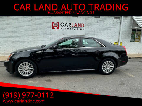 2013 Cadillac CTS for sale at CAR LAND  AUTO TRADING in Raleigh NC