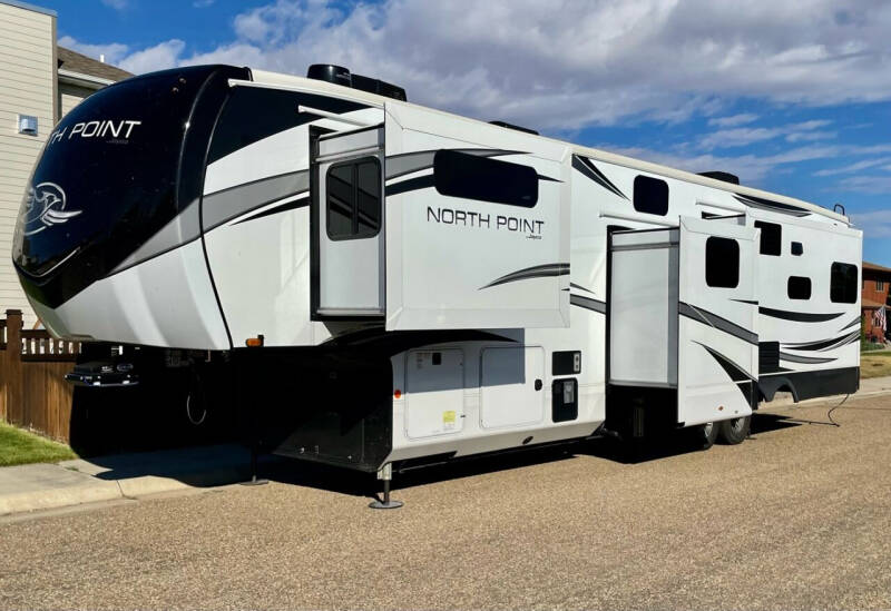 2022 Jayco North Point 377RLBH for sale at American Garage in Chinook MT