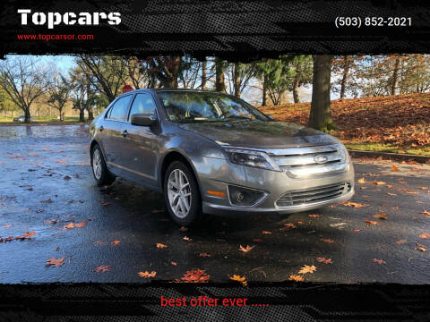 2012 Ford Fusion for sale at Topcars in Wilsonville OR