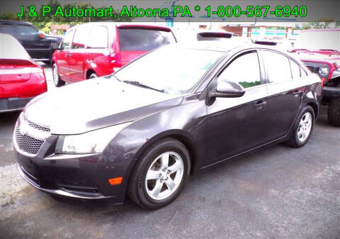 2014 Chevrolet Cruze for sale at J & P Auto Mart in Altoona PA