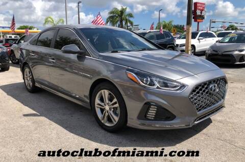 2019 Hyundai Sonata for sale at AUTO CLUB OF MIAMI, INC in Miami FL