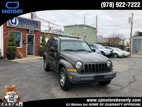 2006 Jeep Liberty for sale at CJ Motors Inc. in Beverly MA
