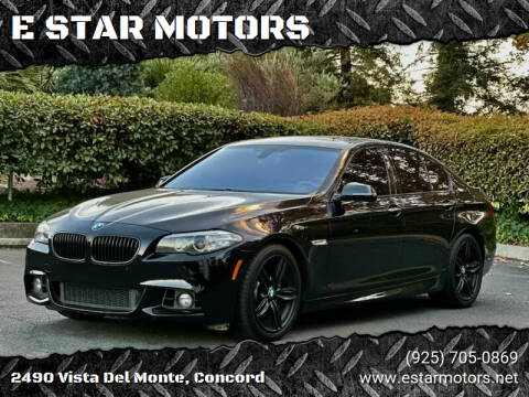 2015 BMW 5 Series for sale at E STAR MOTORS in Concord CA