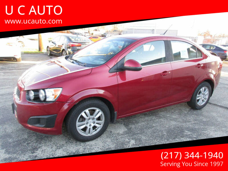 2014 Chevrolet Sonic for sale at U C AUTO in Urbana IL