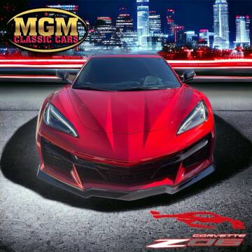 2023 Chevrolet Corvette for sale at MGM CLASSIC CARS in Addison IL