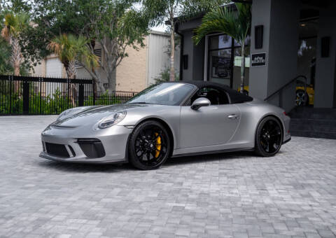 2019 Porsche 911 Speedster