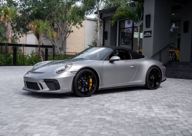 2019 Porsche 911 Speedster