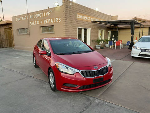 2016 Kia Forte for sale at CONTRACT AUTOMOTIVE in Las Vegas NV