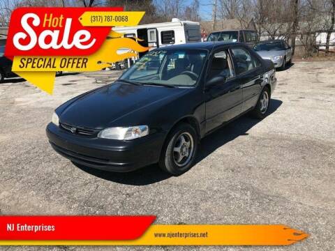 2000 Toyota Corolla for sale at NJ Enterprises in Indianapolis IN