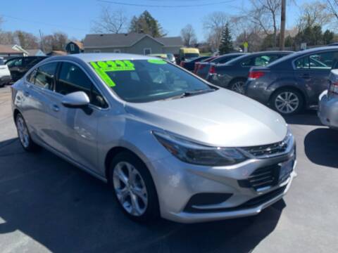 2018 Chevrolet Cruze for sale at DISCOVER AUTO SALES in Racine WI