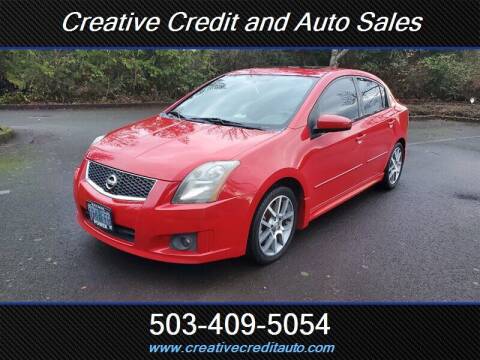 2007 Nissan Sentra for sale at Creative Credit & Auto Sales in Salem OR