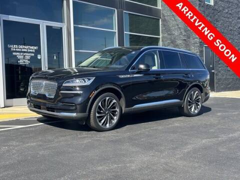 2023 Lincoln Aviator for sale at Autohaus Group of St. Louis MO - 40 Sunnen Drive Lot in Saint Louis MO