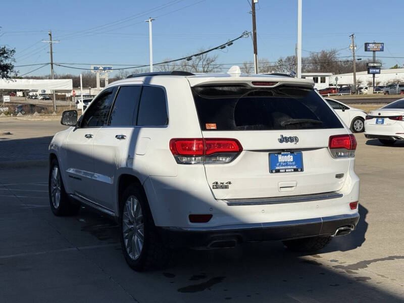 2017 Jeep Grand Cherokee Summit