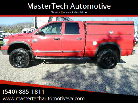 2007 Dodge Ram 2500 for sale at MasterTech Automotive in Staunton VA