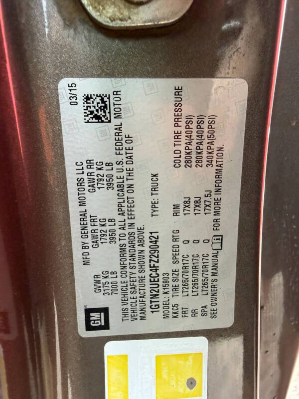 2015 GMC Sierra 1500