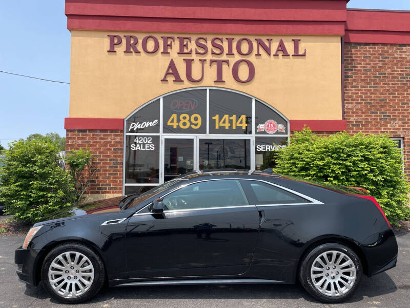 2014 Cadillac CTS for sale at Professional Auto Sales & Service in Fort Wayne IN