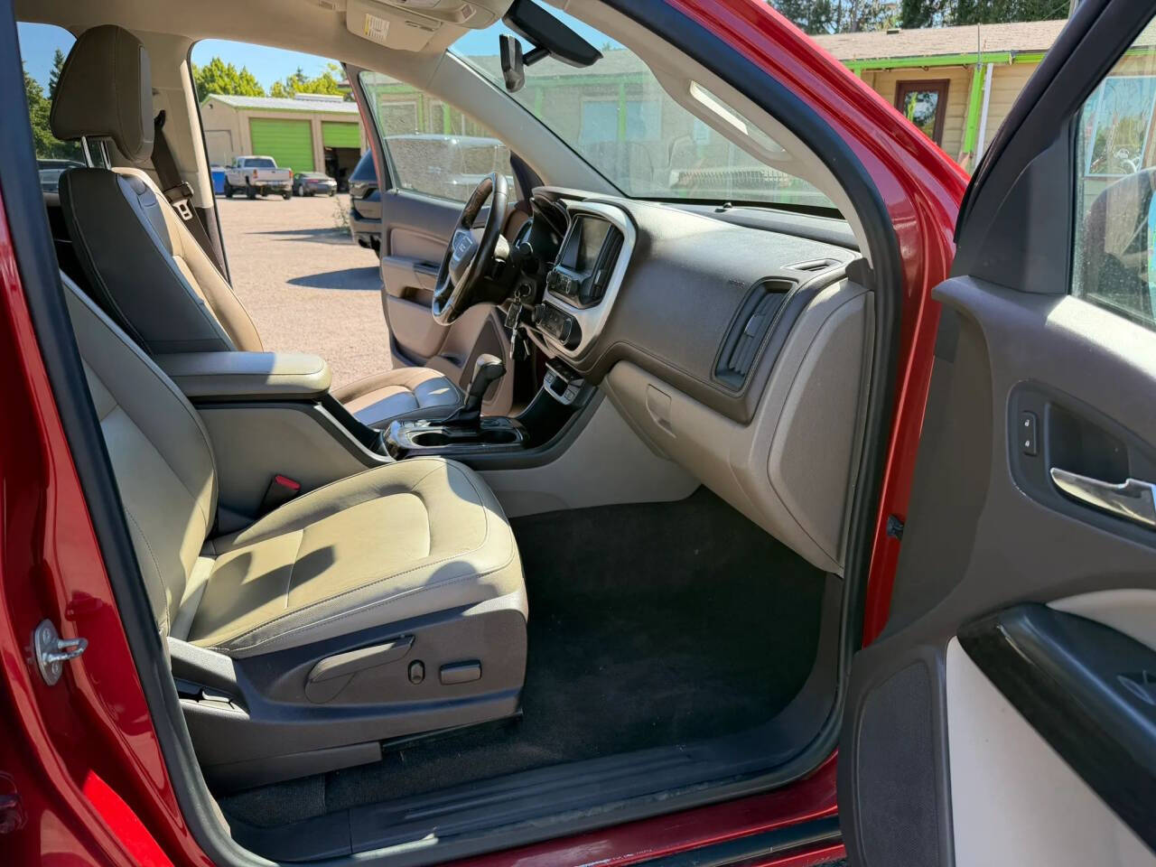 Red 2016 GMC Canyon SLT 4x4 SLT 4dr Crew Cab 5 ft. SB 12