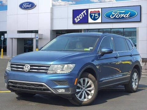 2018 Volkswagen Tiguan for sale at Szott Ford in Holly MI