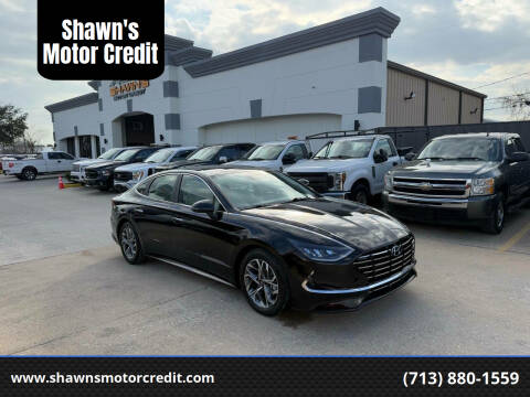 2022 Hyundai Sonata for sale at Shawn's Motor Credit in Houston TX